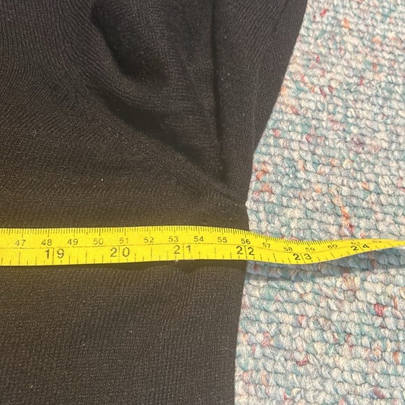 Ladies size XL black cowl neck Sweater - Picture 6 of 9